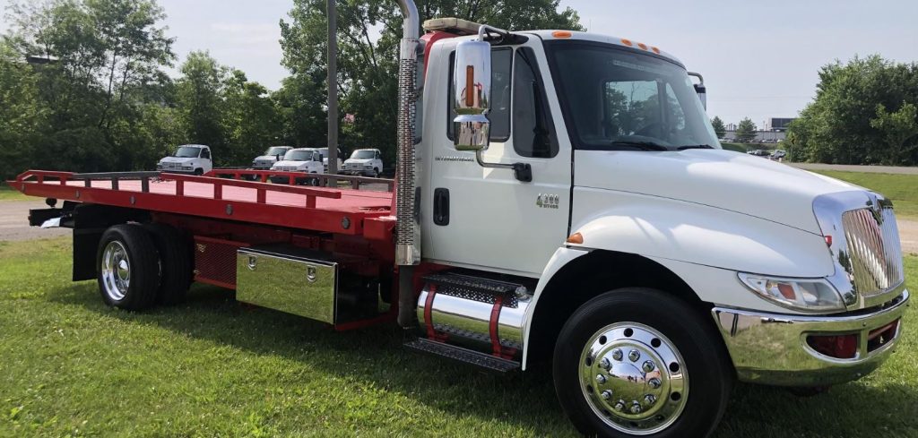 Flatbed Tow Truck